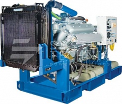 Дизельный генератор GeneralPower АД 200-Т400-1P ЯМЗ в контейнере на прицепе