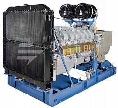 Дизельный генератор GeneralPower АД 315-Т400-1P ЯМЗ в контейнере на прицепе